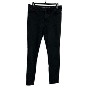 Articles Of Society Women’s Black Print Jeans Sz 29 (Sz 8) Pockets Stretch